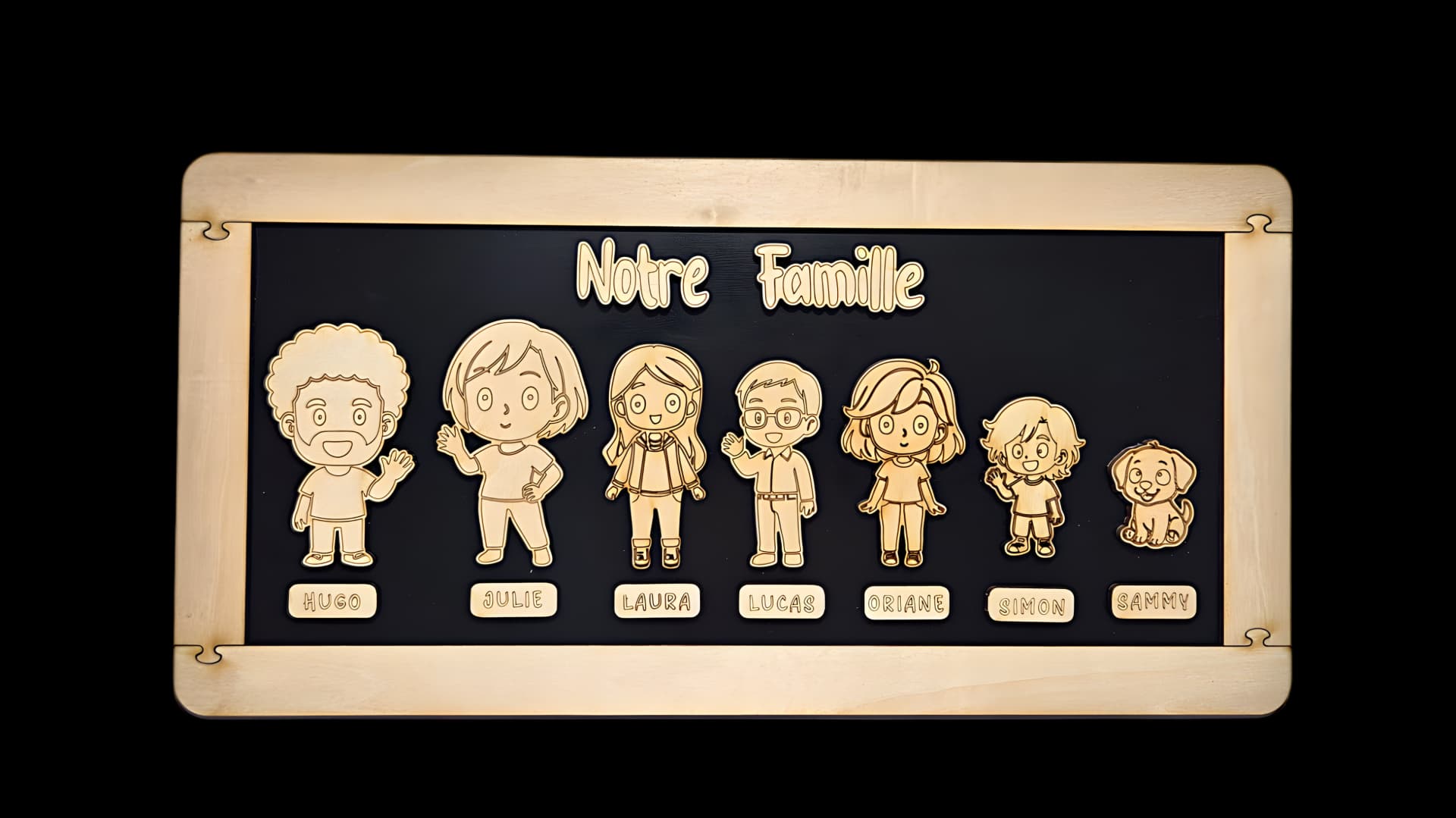 LES NEBULOS 7 Personnages