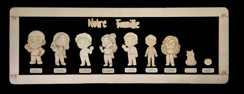 LES NEBULOS 9 Personnages